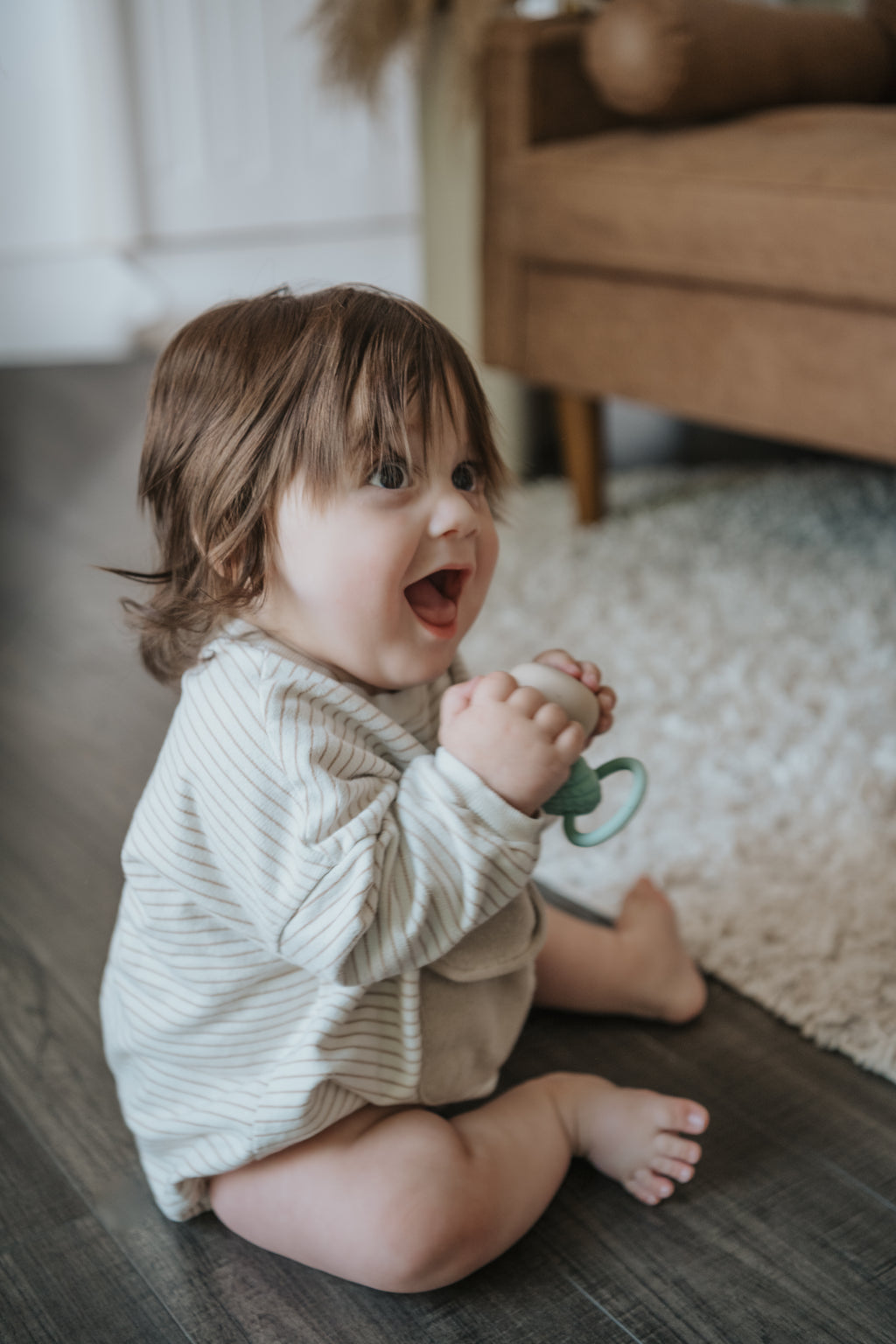 Mushroom Silicone Baby Teether