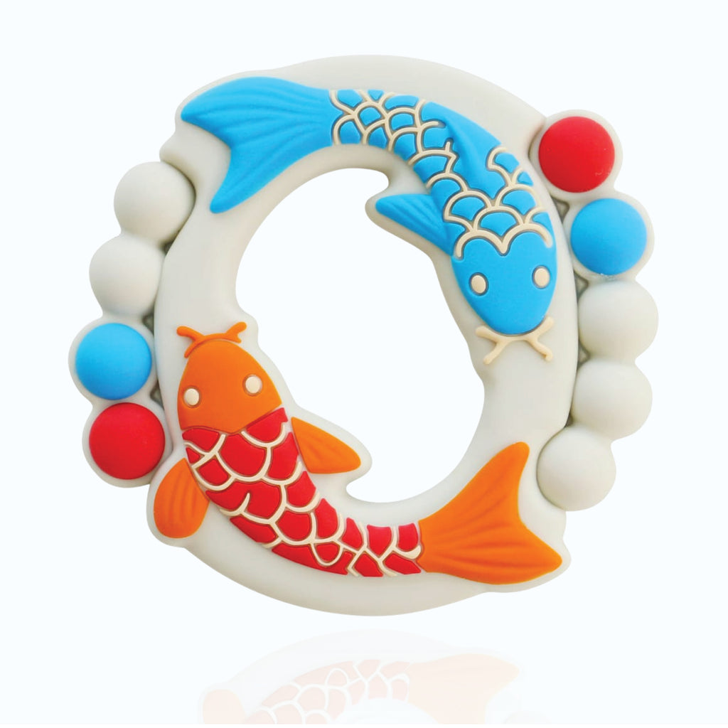 Koi Fish Silicone Baby Teether