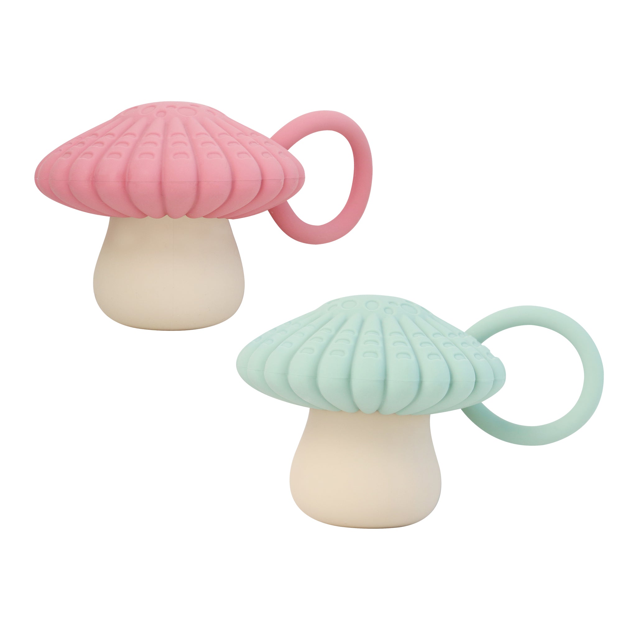 Mushroom Silicone Baby Teether