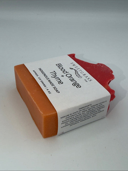 Blood Orange + Thyme Soap