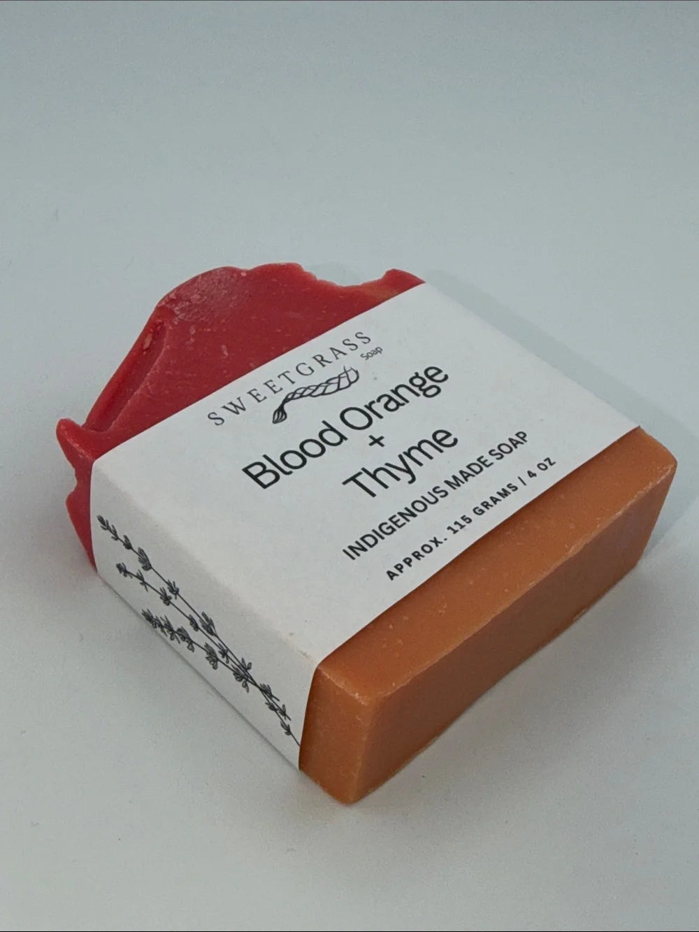 Blood Orange + Thyme Soap
