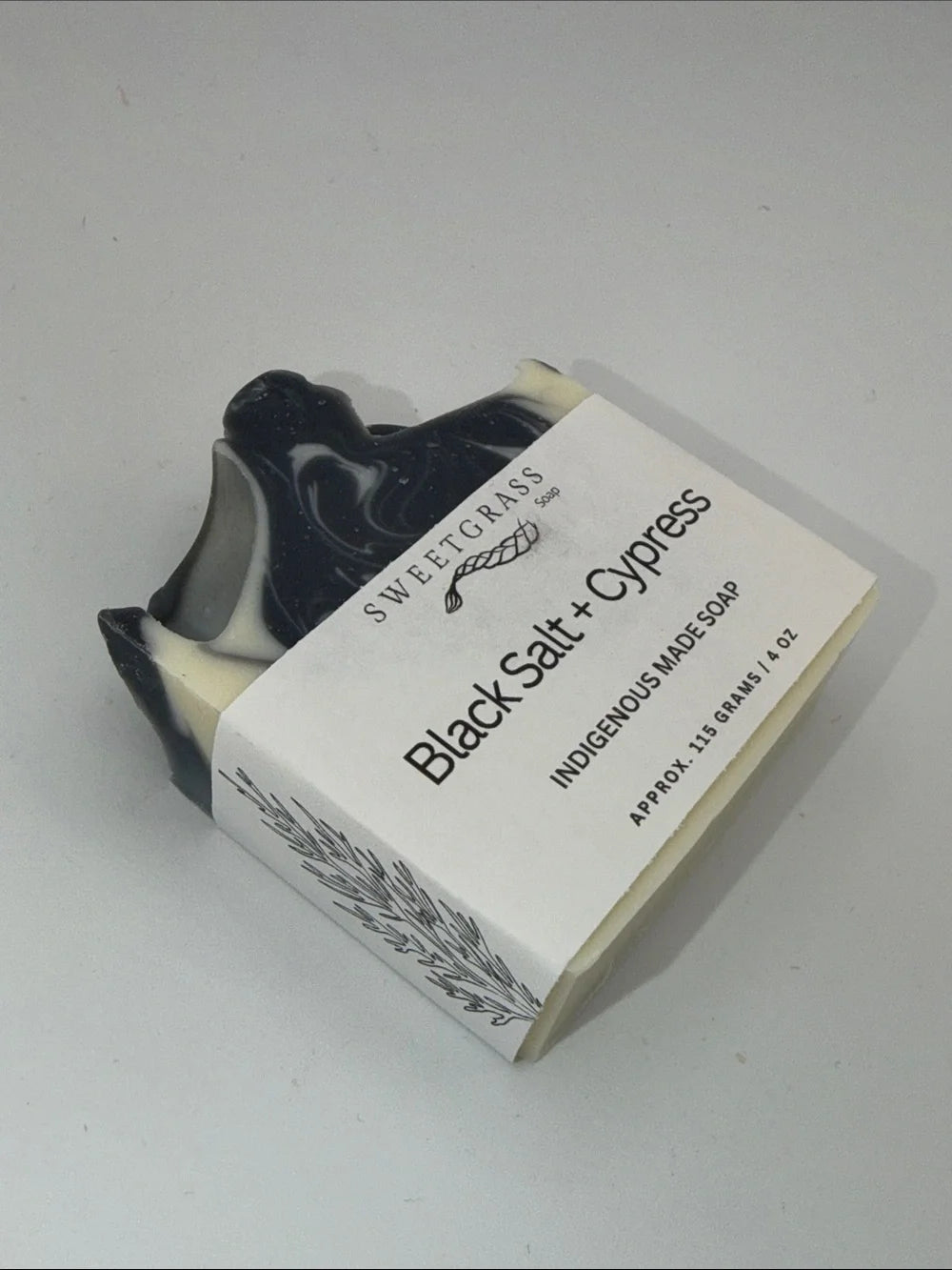 Black Salt + Cypress Soap