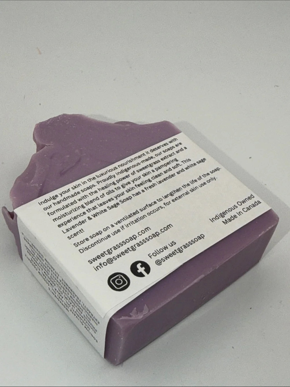 Lavender + White Sage Soap