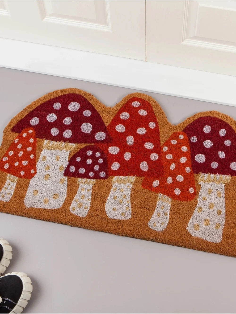 Mushroom Doormat Entry Rug